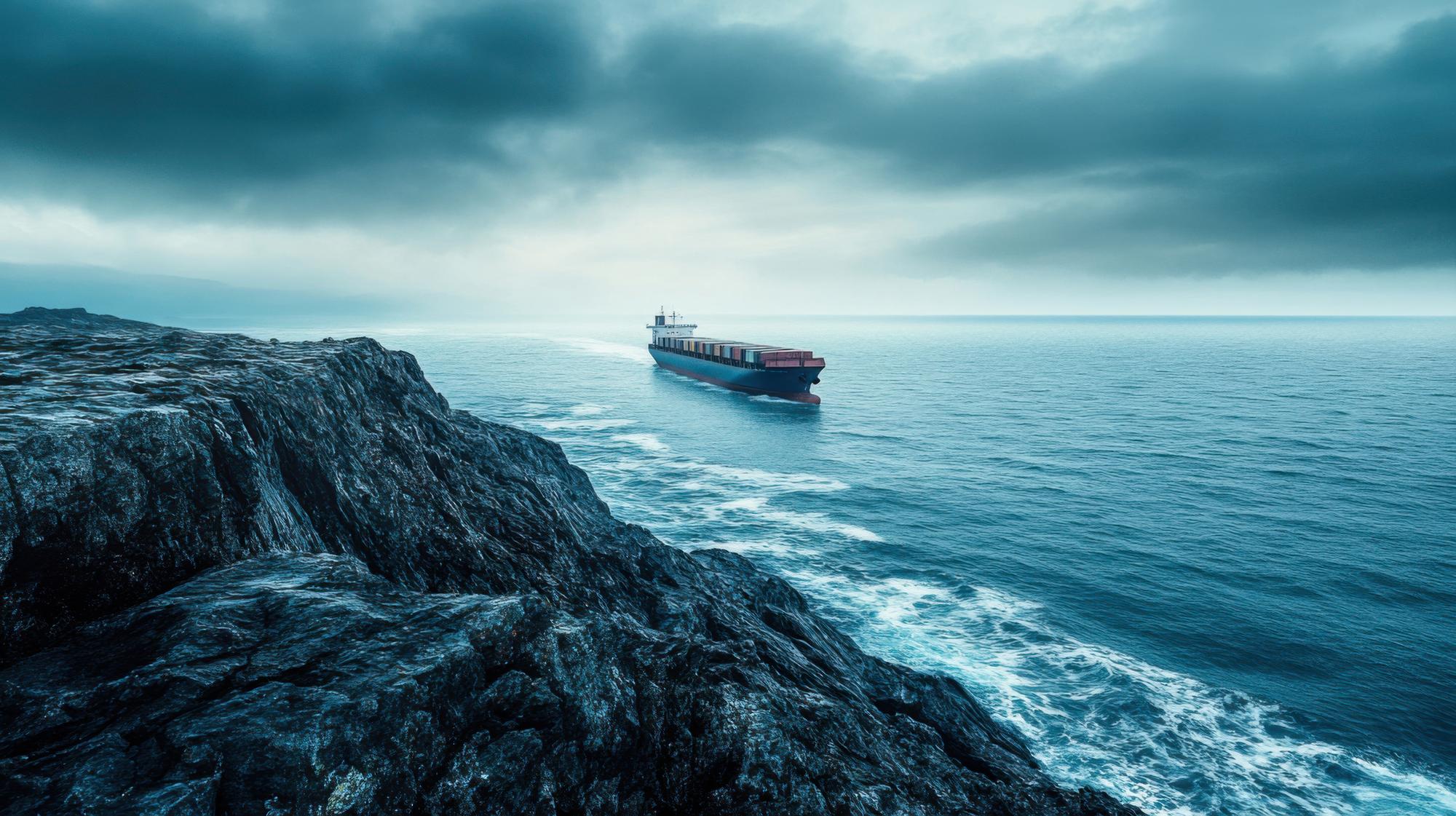 cargo-ship-navigating-through-rough-ocean-near-rocky-coastline-stormy-sky_1357973-2215